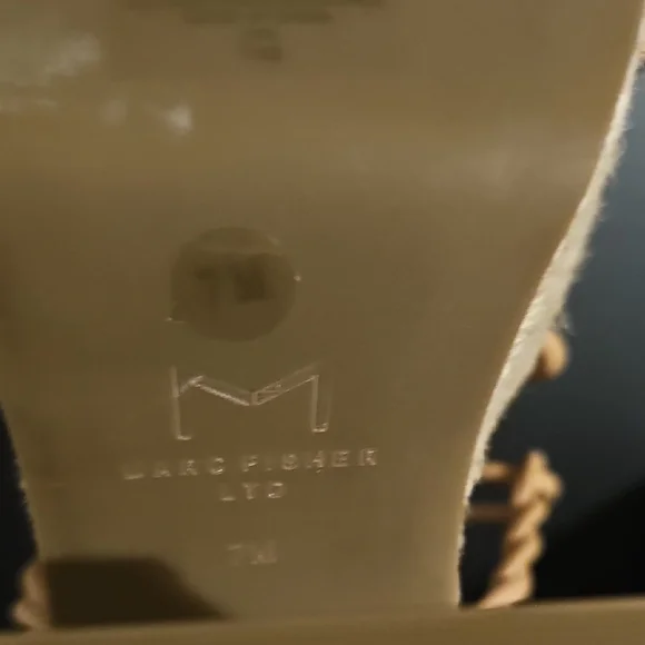 Marc Fisher Tan Espadrille Wedges - Picture 4 of 4